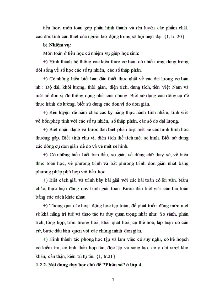 image for page Xây dựng và sử dụng hệ thống bài tập chủ đề Phân số cho học sinh lớp 4 theo hướng tích cực hoá hoạt động học tập của học sinh