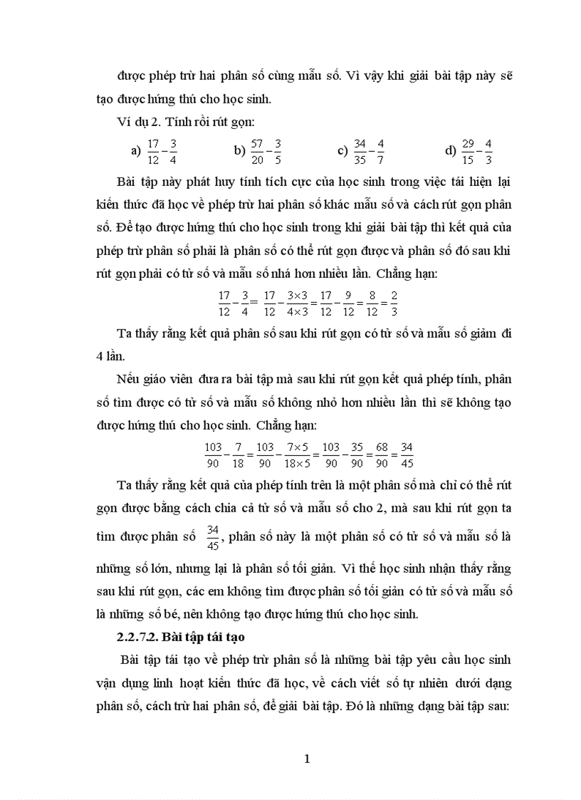 image for page Xây dựng và sử dụng hệ thống bài tập chủ đề Phân số cho học sinh lớp 4 theo hướng tích cực hoá hoạt động học tập của học sinh