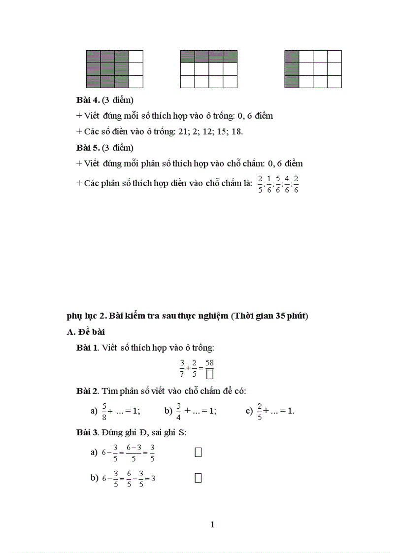 image for page Xây dựng và sử dụng hệ thống bài tập chủ đề Phân số cho học sinh lớp 4 theo hướng tích cực hoá hoạt động học tập của học sinh