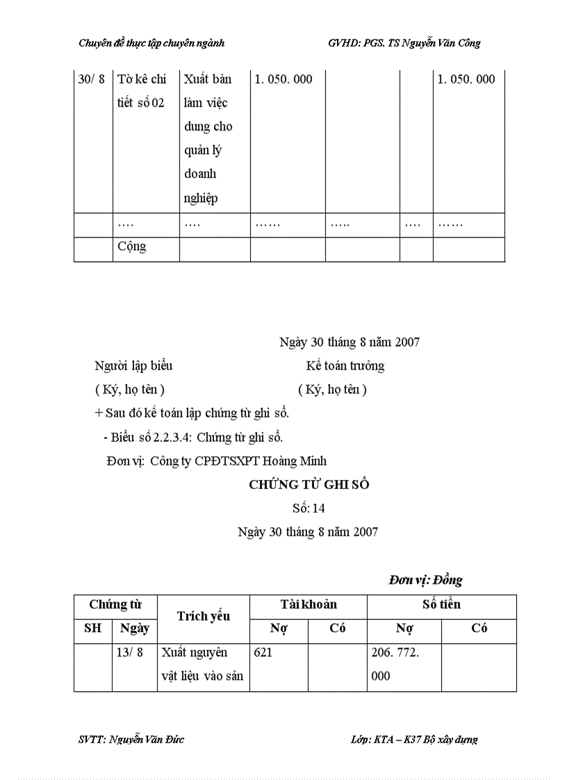 image for page Hoàn thiện kế toán nguyên vật liệu tại Công ty Cổ phần Đầu tư Phát triển Sản xuất Hoàng Minh 1