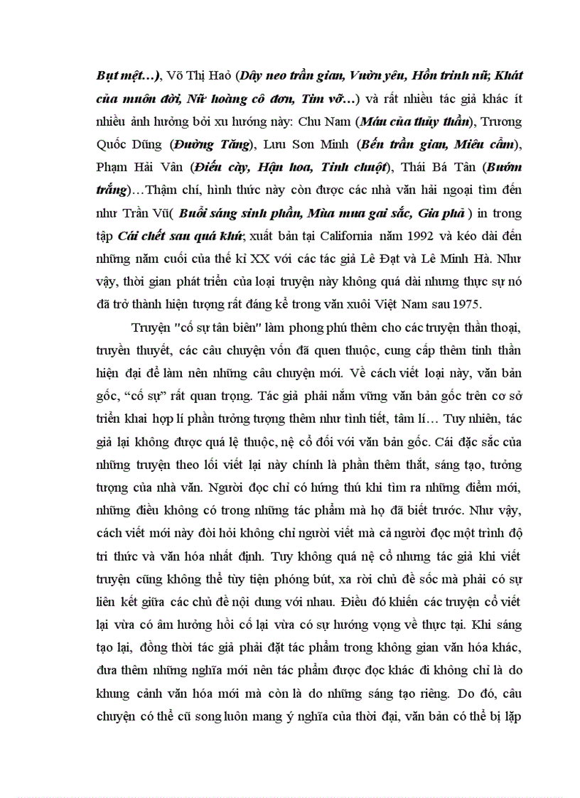 image for page Vài nét về nghệ thuật của xu hướng cố sự tân biên trong truyện ngắn Việt Nam
