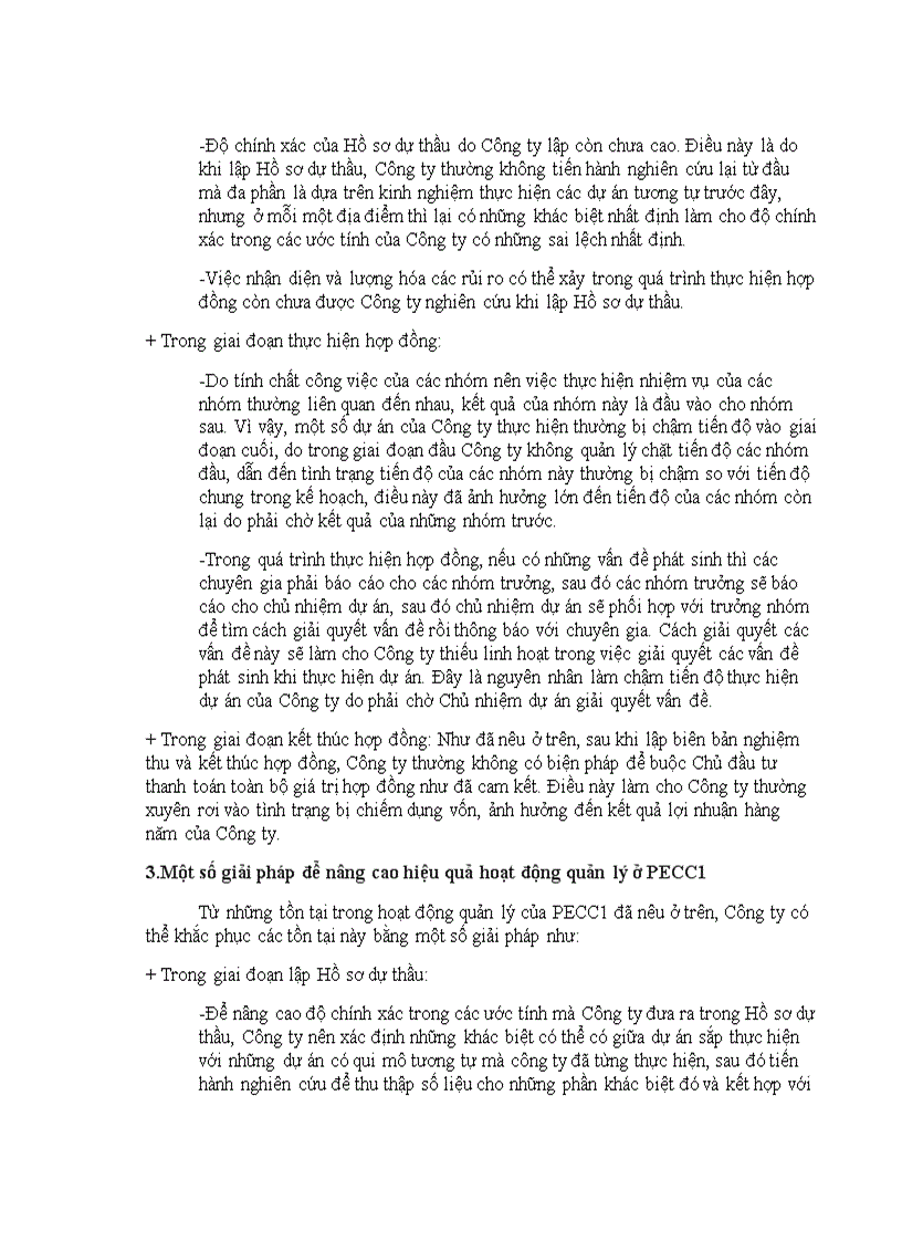 image for page Giải pháp nhằm nâng cao hiệu quả hoạt động quản lý dự án ở PECC