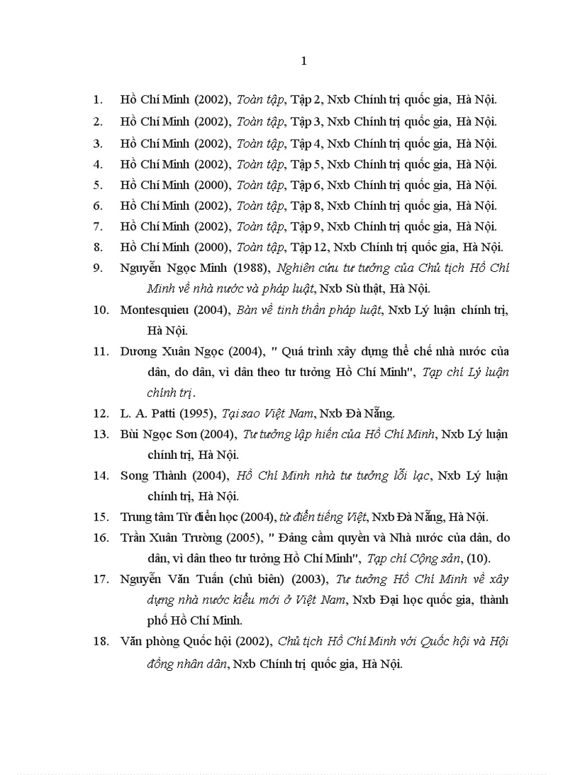 image for page Nghiên cứu tư tưởng Hồ Chí Minh về nhà nước và pháp luật