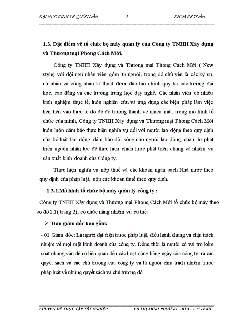 image for page Hoàn thiện kế toán tiền lương và các khoản trích theo lương tại Công ty TNHH Xây dựng và Thương mại Phong Cách Mới 1