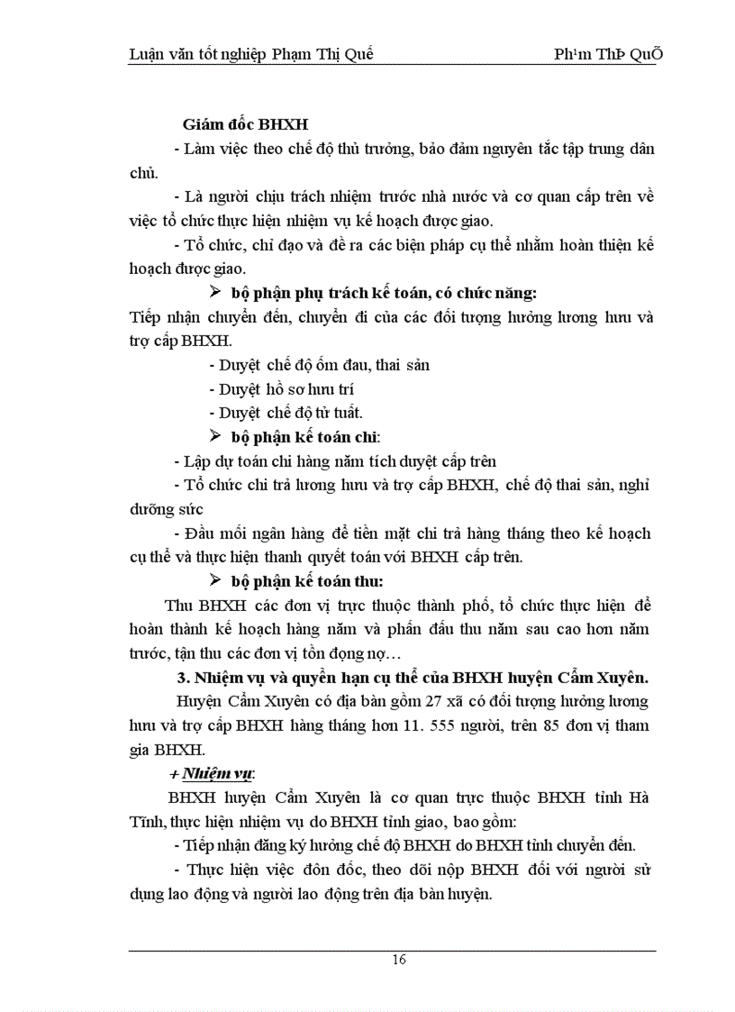 image for page Công tác chi trả Bảo hiểm xã hội ở huyện Cẩm xuyên Hà Tĩnh giai đoạn 2000 2002 Thực trạng và giải pháp 1