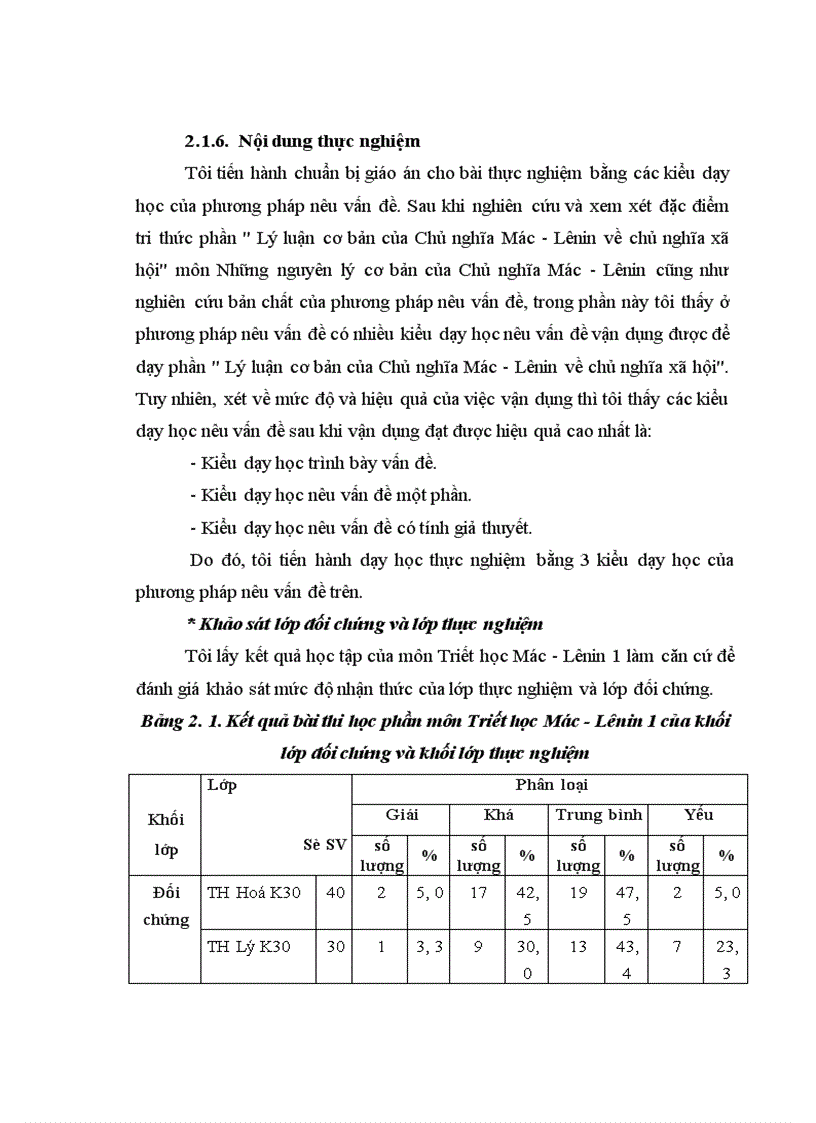 image for page Vận dụng phương pháp nêu vấn đề trong dạy học môn Những nguyên lý cơ bản của Chủ nghĩa Mác Lênin phần lý luận của Chủ nghĩa Mác Lênin về chủ nghĩa xã hội ở trường Đại học Quy Nhơn