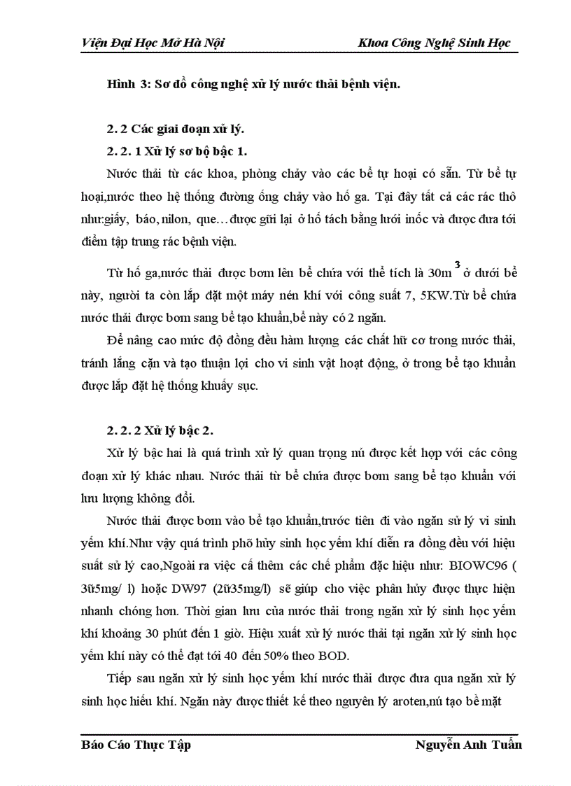 image for page Công nghệ xử lý nước thải ở bệnh viện thanh nhàn 1