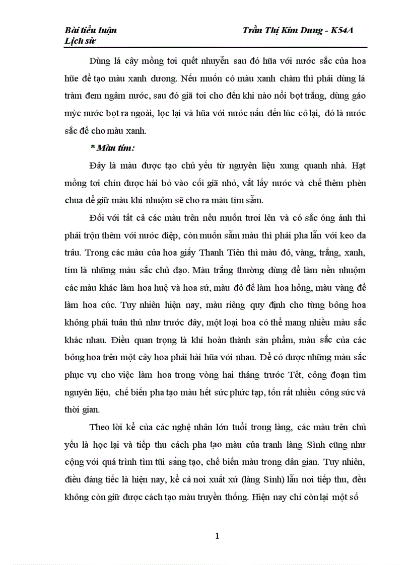 image for page sự ra đời của nghề làm hoa giấy ở làng thanh tiên