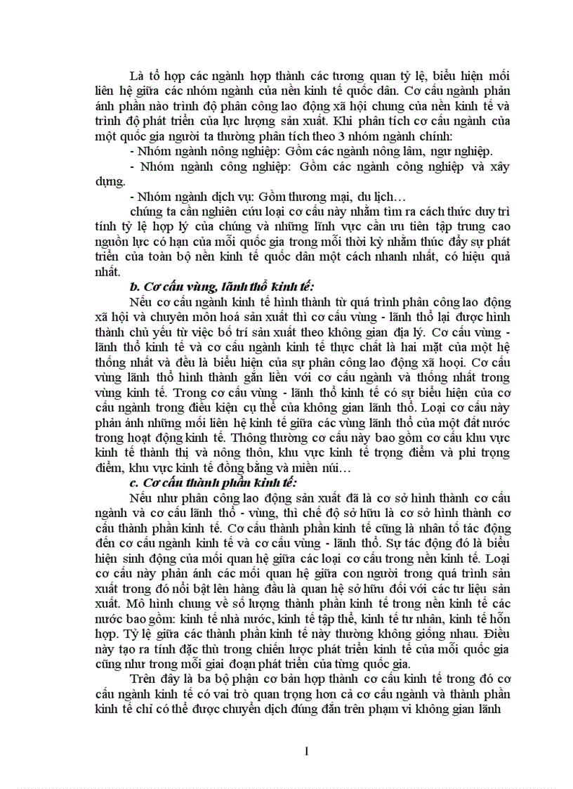 image for page Chuyển dịch cơ cấu kinh tế theo hướng công nghiệp hoá hiện đại hoá