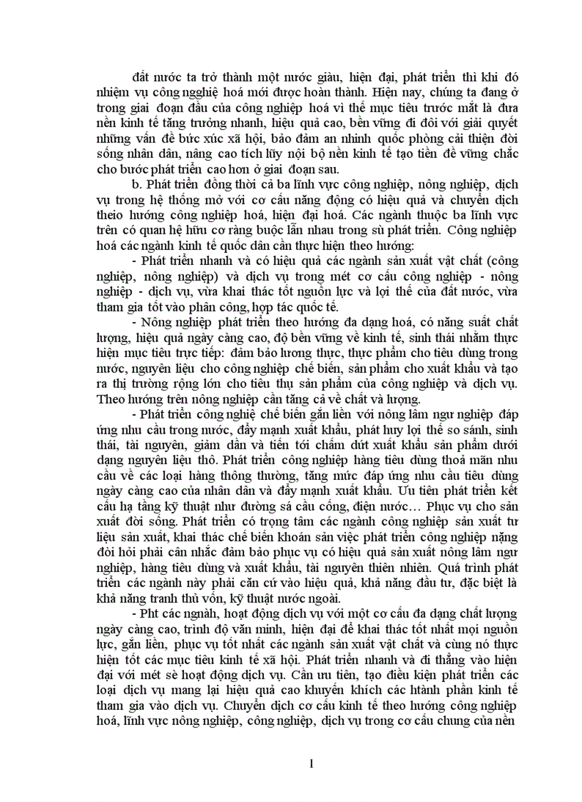 image for page Chuyển dịch cơ cấu kinh tế theo hướng công nghiệp hoá hiện đại hoá