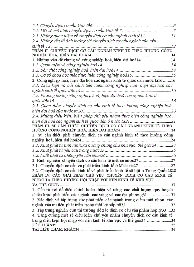 image for page Chuyển dịch cơ cấu kinh tế theo hướng công nghiệp hoá hiện đại hoá