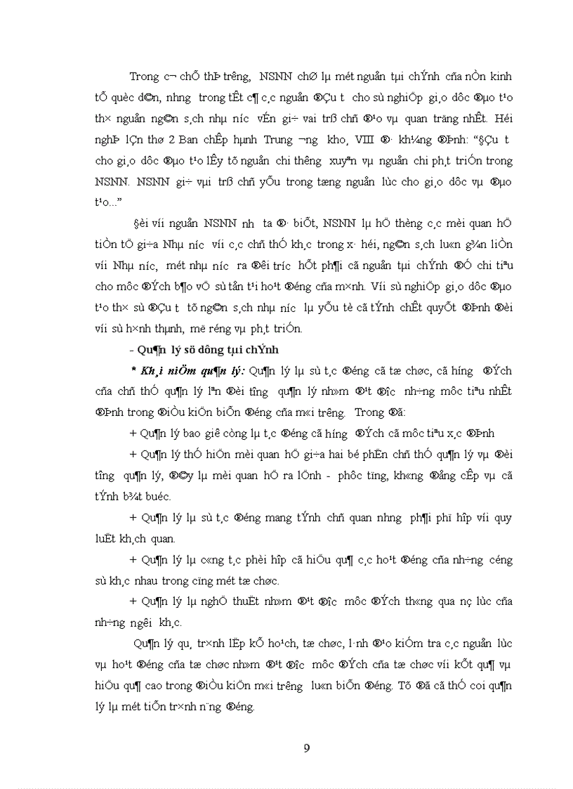 image for page Biện pháp quản lý tài chính của Ban điều hành các Đề án đào tạo tại nước ngoài nay là Cục Đào tạo với nước ngoài