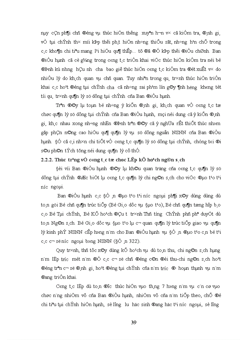 image for page Biện pháp quản lý tài chính của Ban điều hành các Đề án đào tạo tại nước ngoài nay là Cục Đào tạo với nước ngoài