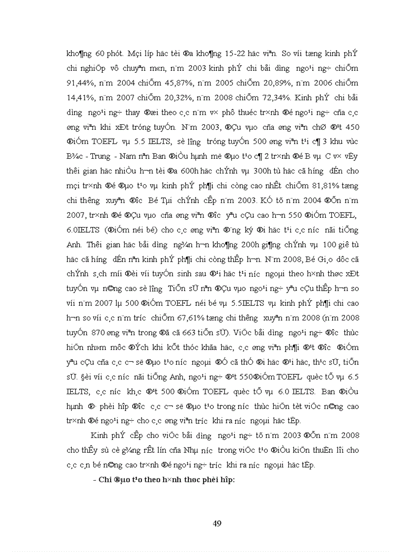 image for page Biện pháp quản lý tài chính của Ban điều hành các Đề án đào tạo tại nước ngoài nay là Cục Đào tạo với nước ngoài