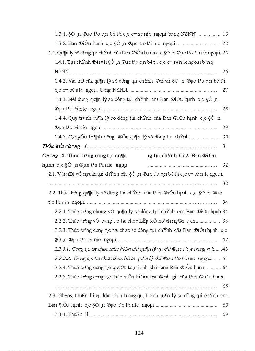 image for page Biện pháp quản lý tài chính của Ban điều hành các Đề án đào tạo tại nước ngoài nay là Cục Đào tạo với nước ngoài