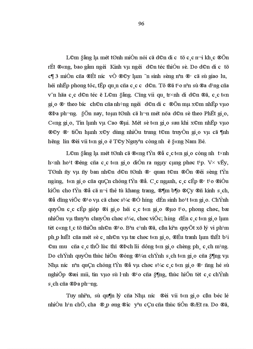 image for page Quản lý nhà nước đối với tôn giáo ở Lâm Đồng hiện nay vấn đề và giải pháp 1