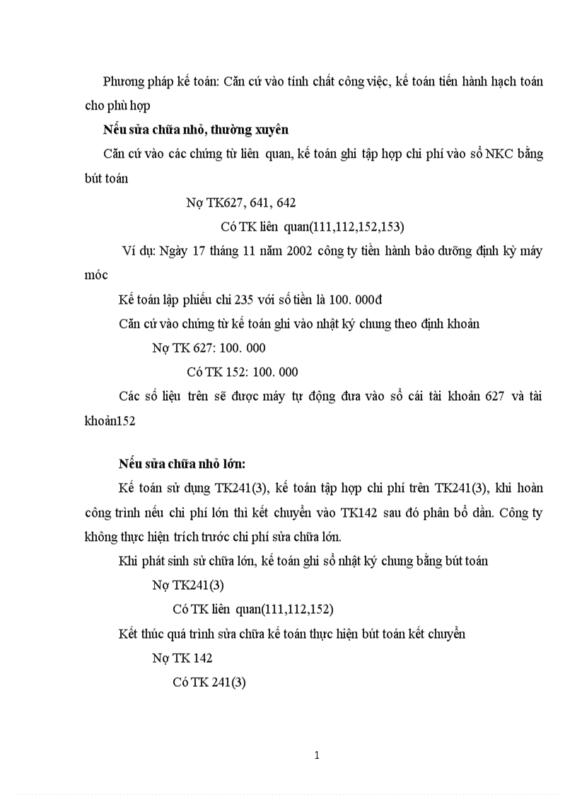 image for page Tổ chức công tác kế toán TSCĐ hữu hình tại Công ty In tài chính 1