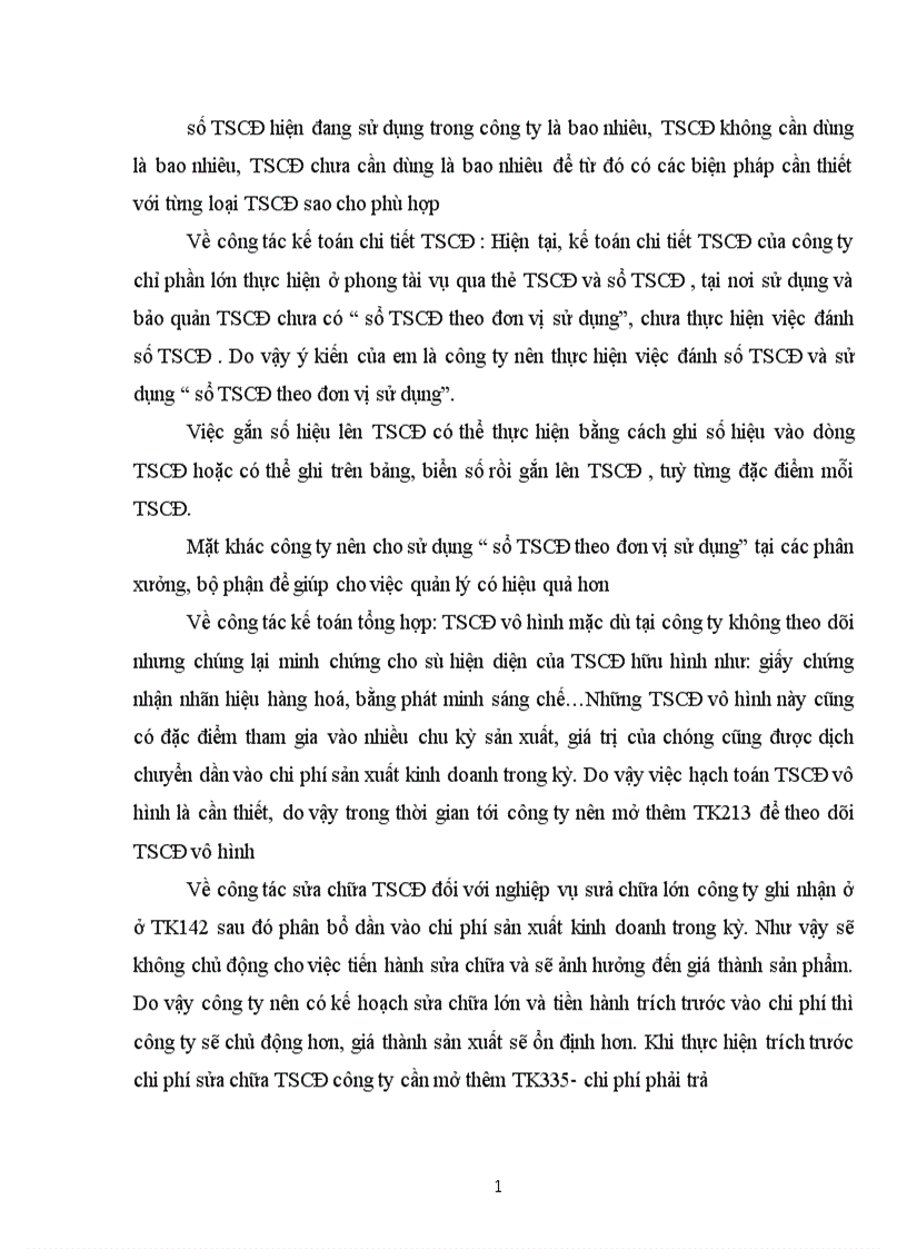 image for page Tổ chức công tác kế toán TSCĐ hữu hình tại Công ty In tài chính 1