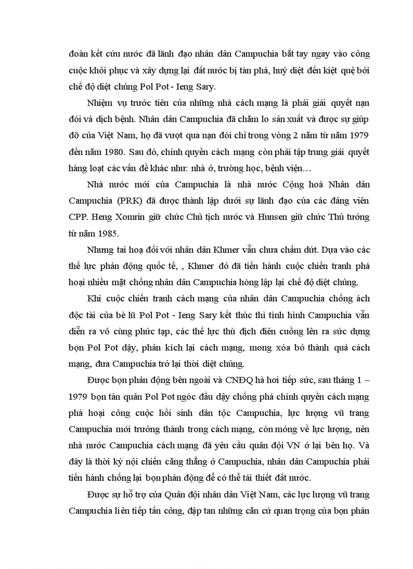 image for page Quá trình hòa hợp dân tộc và ổn định chính trị ở Campuchia từ 1979 đến 1998 1
