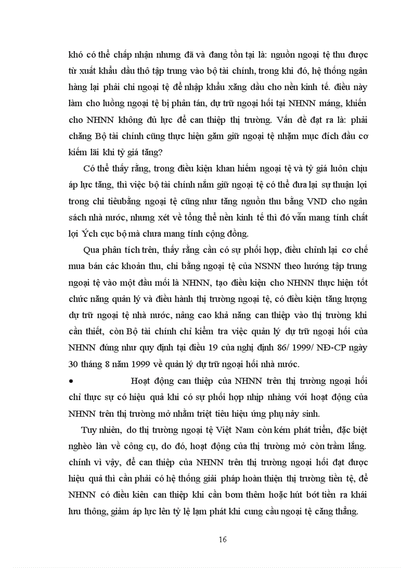 image for page Đánh giá về hoạt động quản lý hoạt động ngoại hối của NHNN Việt Nam thời gian qua và những kiên nghị 1