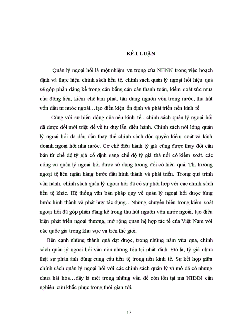 image for page Đánh giá về hoạt động quản lý hoạt động ngoại hối của NHNN Việt Nam thời gian qua và những kiên nghị 1