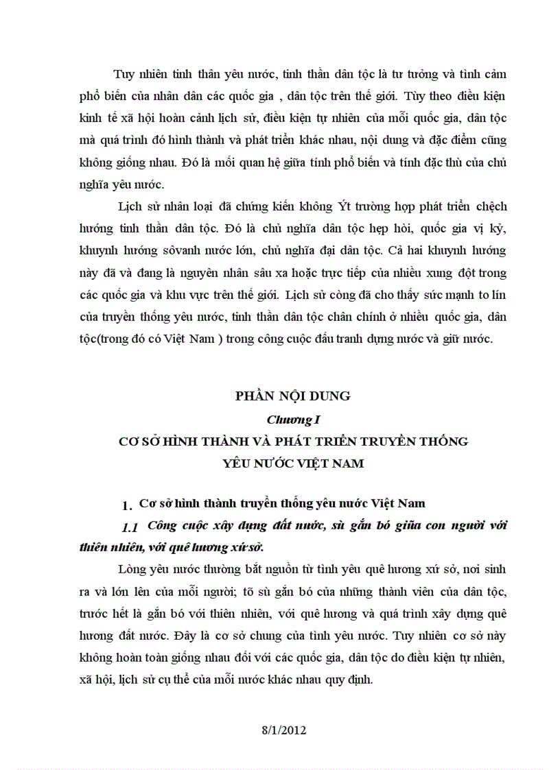 image for page Những biểu hiện của giá trị truyền thống yêu nước của địa phương