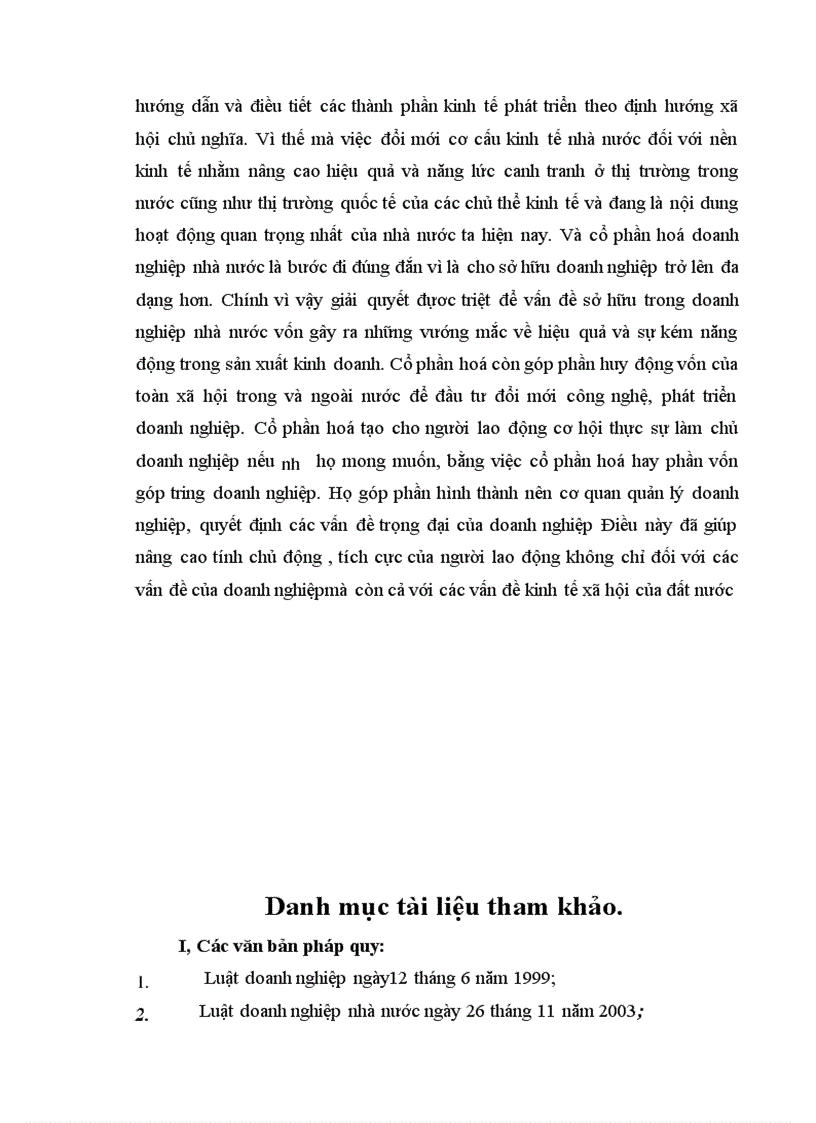 image for page Những vấn đề pháp lý về chính sách đối với người lao động trong quá trình cổ phần hoá Công ty Vật tư Thuỷ sản Hạ Long 1