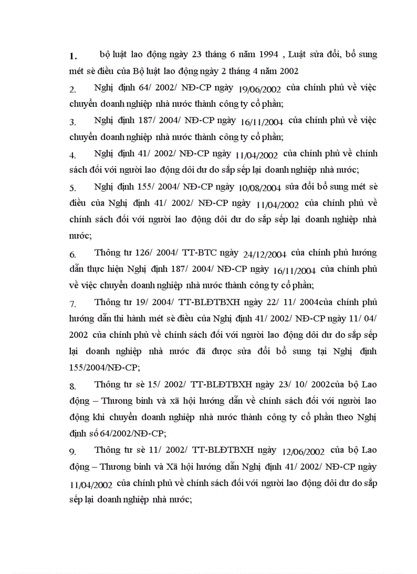 image for page Những vấn đề pháp lý về chính sách đối với người lao động trong quá trình cổ phần hoá Công ty Vật tư Thuỷ sản Hạ Long 1