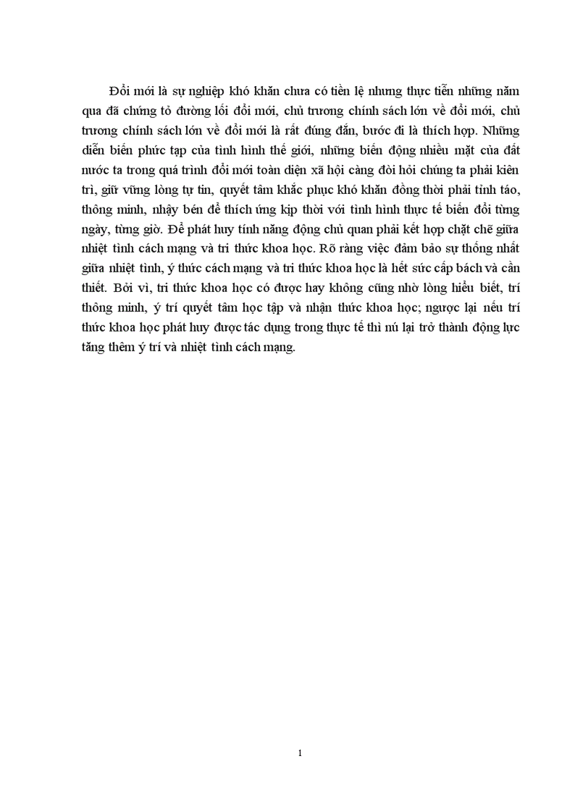 image for page Mối quan hệ biện chứng giữa vật chất ý thức và sự vận dụng của Đảng cộng sản Việt Nam trong công cuộc đổi mới kinh tế 1