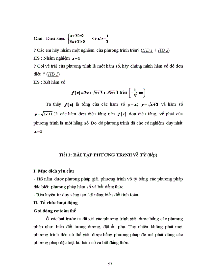 image for page Vận dụng quan điểm hoạt động trong dạy học phương trình vô tỷ ở trường trung học phổ thông 1