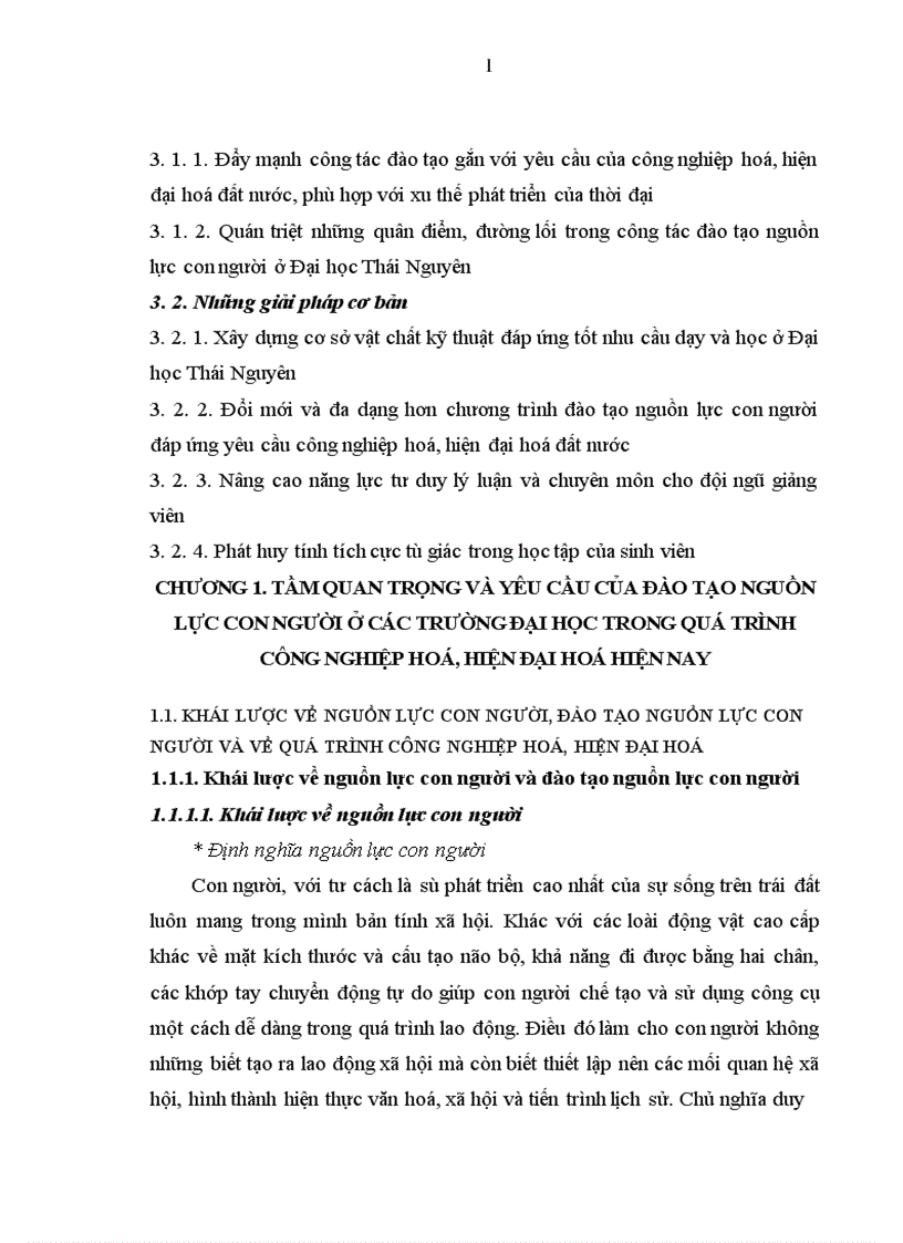 image for page Vai trò của Đại học Thái Nguyên trong việc đào tạo nguồn lực con ng ười phục vụ quá trình công nghiệp hóa hiện đại hóa ở Việt Nam hiện hay