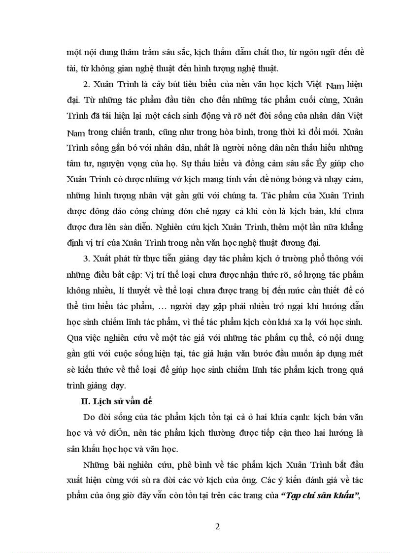 image for page Cá tính sáng tạo và phong cách kịch Xuân Trình 1