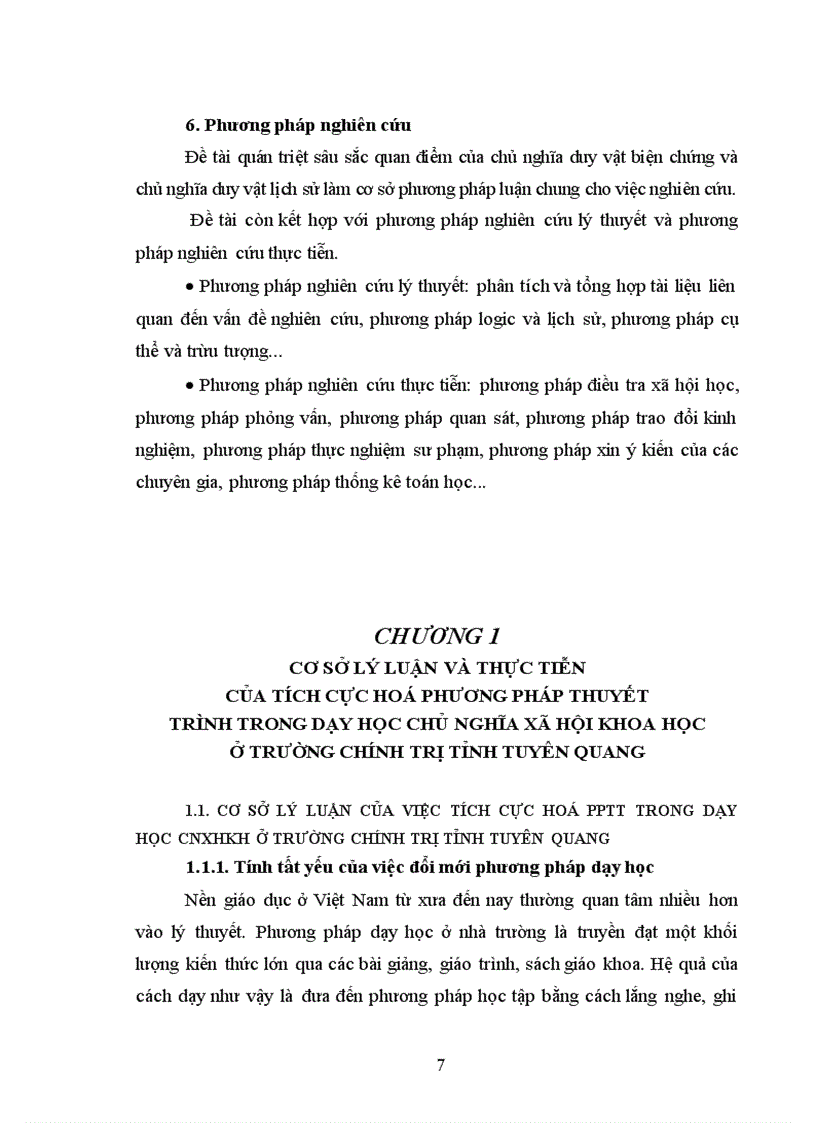 image for page Tích cực hóa phương pháp thuyết trình trong dạy học môn Chủ nghĩa xã hội khoa học ở Trường Chính trị tỉnh Tuyên Quang