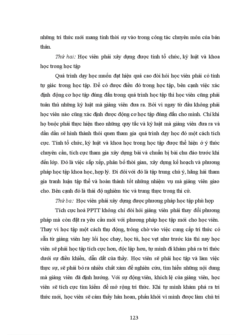 image for page Tích cực hóa phương pháp thuyết trình trong dạy học môn Chủ nghĩa xã hội khoa học ở Trường Chính trị tỉnh Tuyên Quang