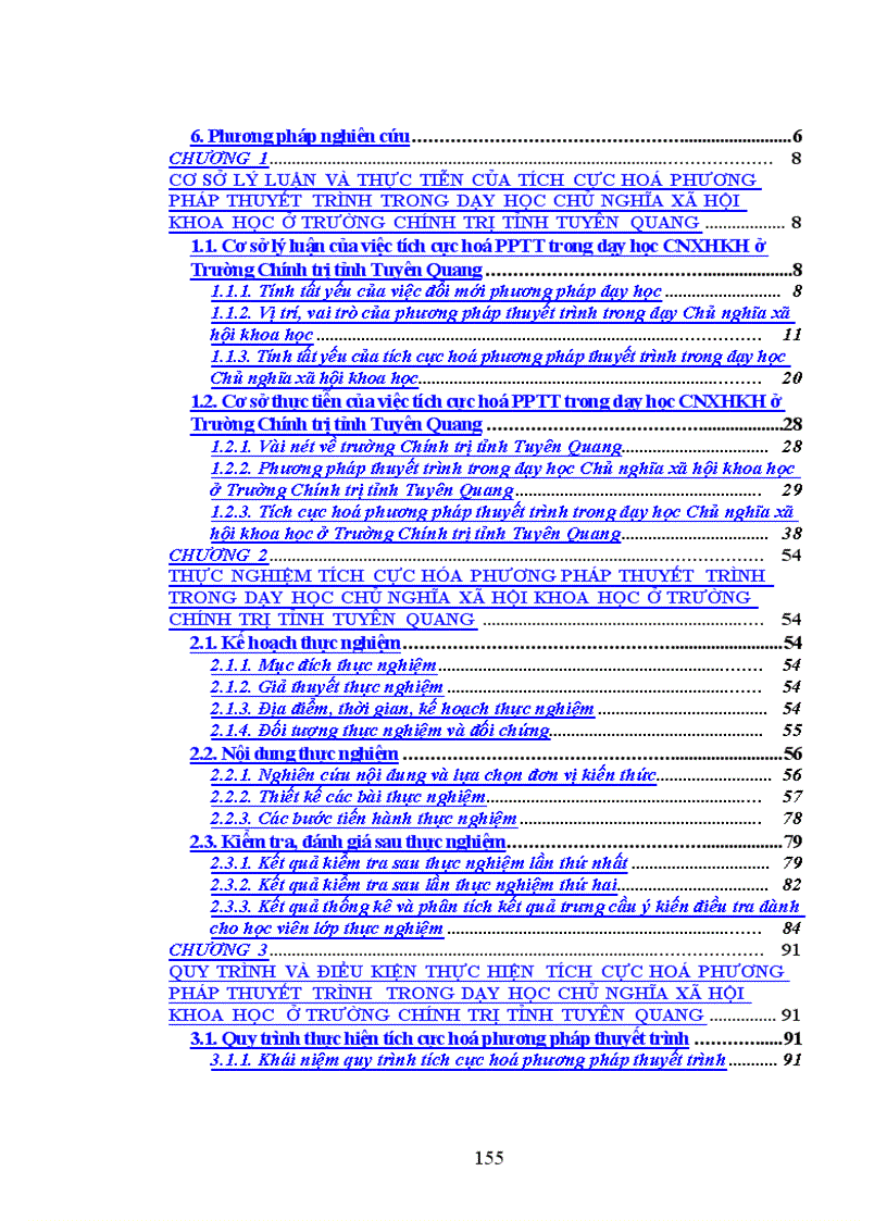 image for page Tích cực hóa phương pháp thuyết trình trong dạy học môn Chủ nghĩa xã hội khoa học ở Trường Chính trị tỉnh Tuyên Quang