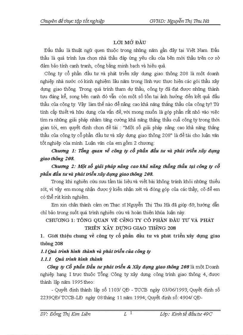 image for page Một số giải pháp nâng cao khả năng thắng thầu của công ty cổ phần đầu tư và xây dựng giao thông 208