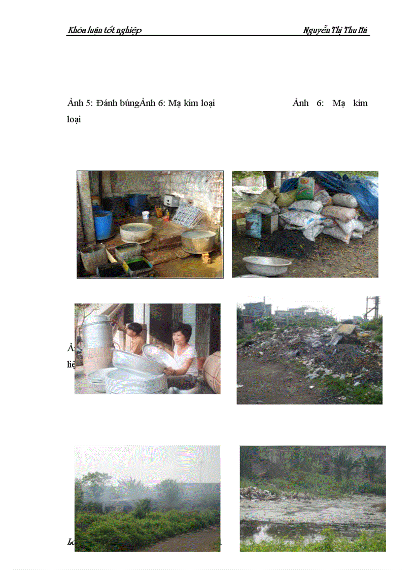 image for page Chất lượng môi trường làng nghề vân chàng xã nam giang huyện nam trực tỉnh nam định