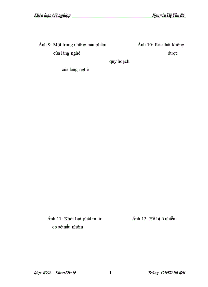 image for page Chất lượng môi trường làng nghề vân chàng xã nam giang huyện nam trực tỉnh nam định