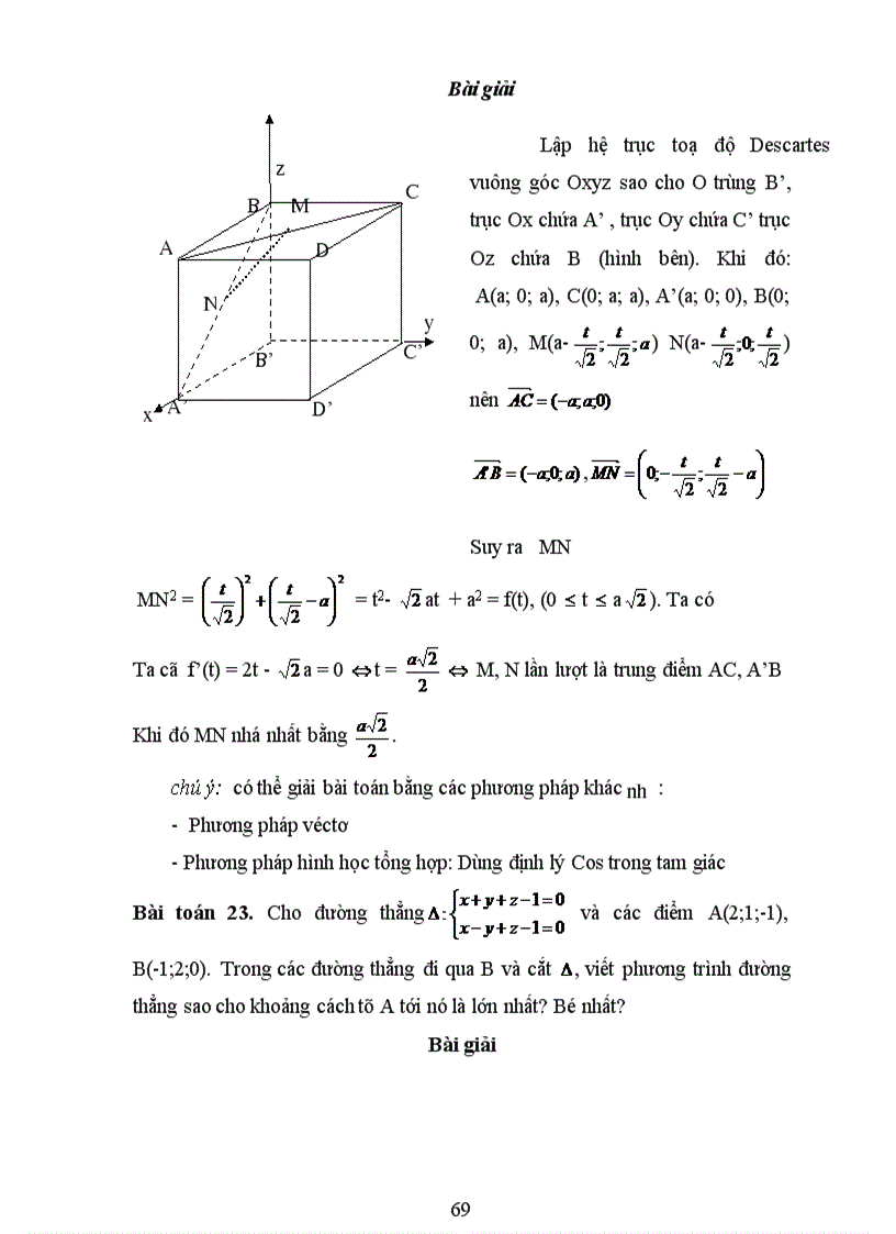 image for page Rèn luyện kỹ năng ứng dụng đạo hàm để giải toán cực trị hình học cho học sinh khá giỏi lớp 12 THPT 2 1