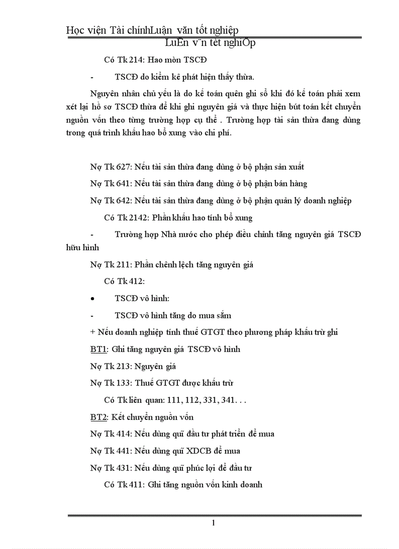 image for page Tổ chức công tác kế toán TSCĐ với việc nâng cao hiệu quả sử dụng TSCĐ tại công ty vật tư vận tải xi măng Hà Nội 1
