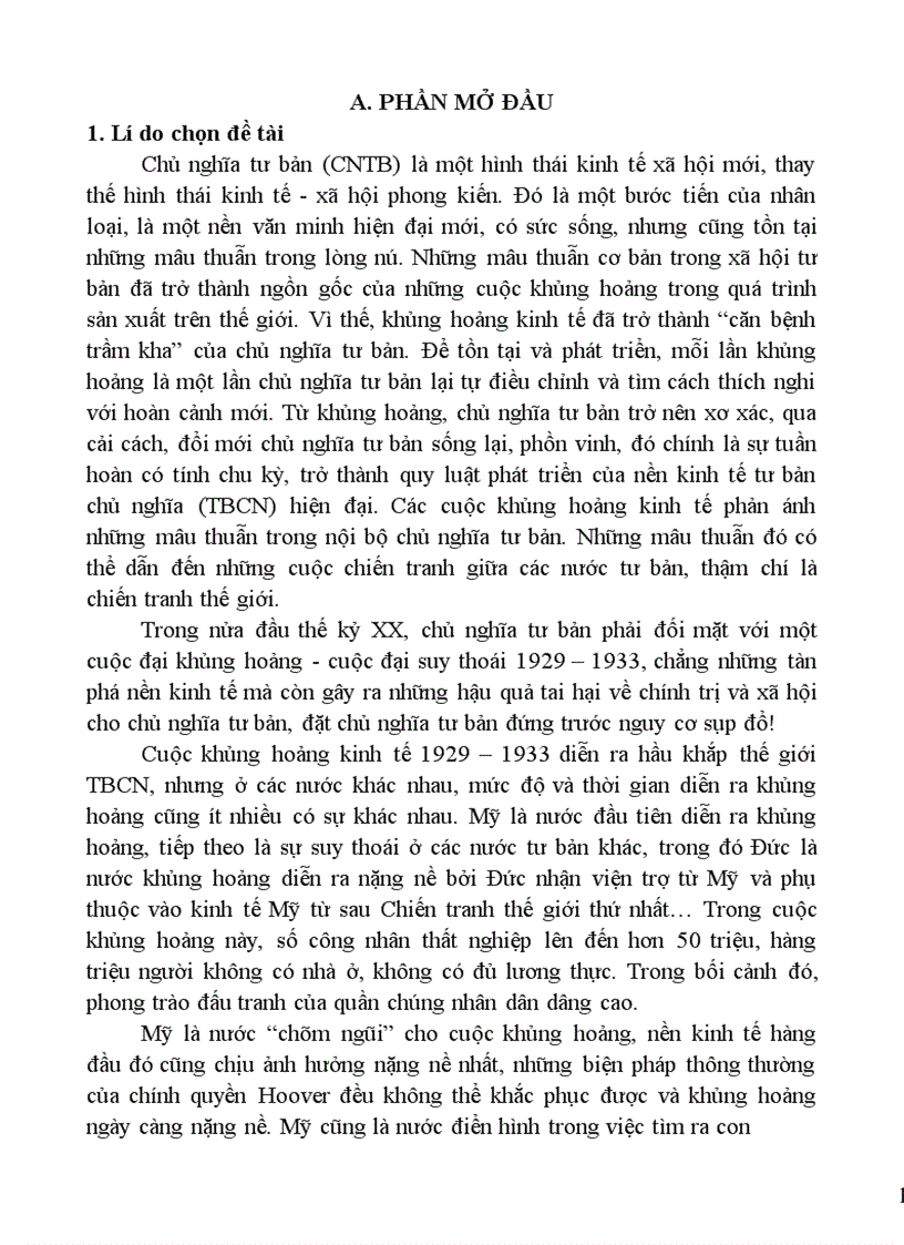 image for page Quá trình thực hiện Chính sách mới New deal