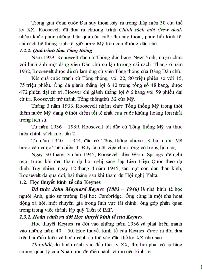 image for page Quá trình thực hiện Chính sách mới New deal