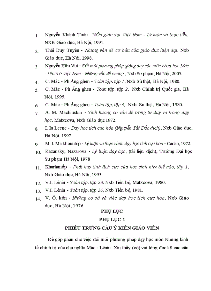 image for page Vận dụng phương pháp tích cực hóa trong dạy học môn kinh tế chính trị của Chủ nghĩa Mác Lênin phần tiền tệ và hàng hóa ở trường Đại học Quy Nhơn