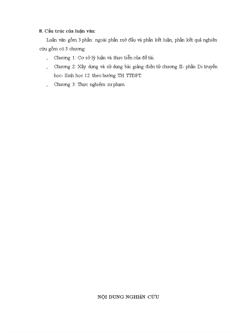 image for page Xây dựng và sử dụng bài giảng điện tử Chương II phần Di truyền học SH12 theo hướng TH TTĐPT