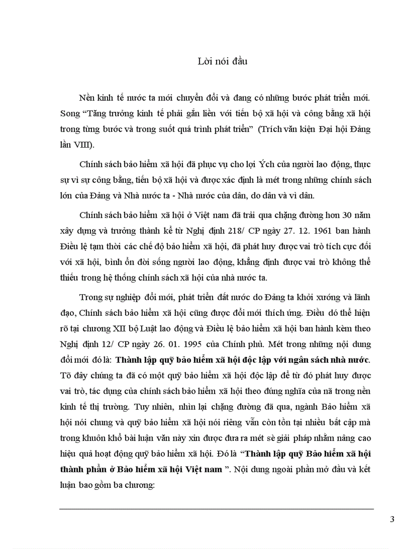 image for page Thành lập quỹ Bảo hiểm xã hội thành phần ở Bảo hiểm xã hội Việt nam 1