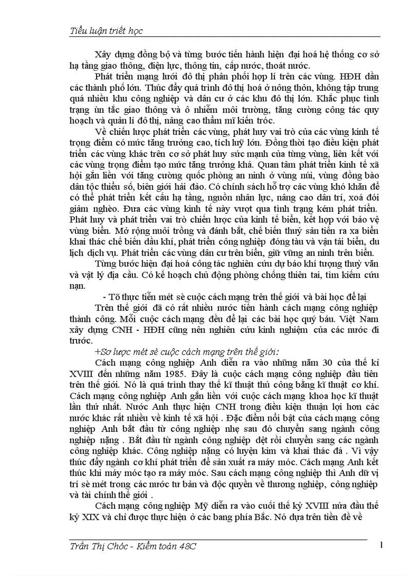 image for page Công nghiệp hoá hiện đại hoá Thực trạng và giải pháp ở nước ta hiện nay 1
