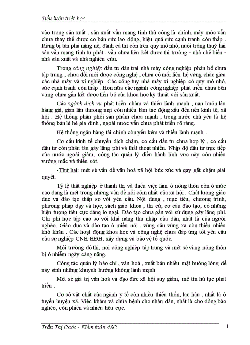 image for page Công nghiệp hoá hiện đại hoá Thực trạng và giải pháp ở nước ta hiện nay 1