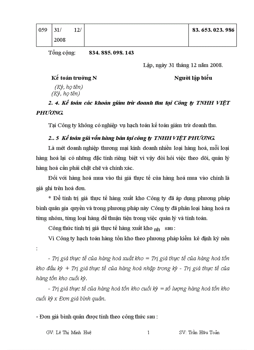 image for page Tổ chức kế toán bán hàng và xác định kết quả kinh doanh tại Công ty trách nhiệm hữu hạn Việt Phương