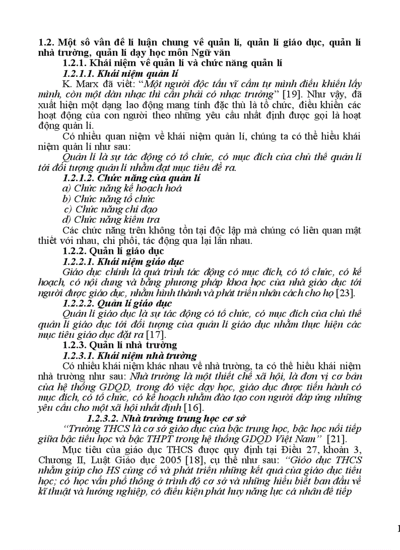 image for page Biện pháp quản lí việc đổi mới phương pháp dạy học môn Ngữ văn của Hiệu trưởng trường THCS huyện Phúc Thọ Hà Nội 1