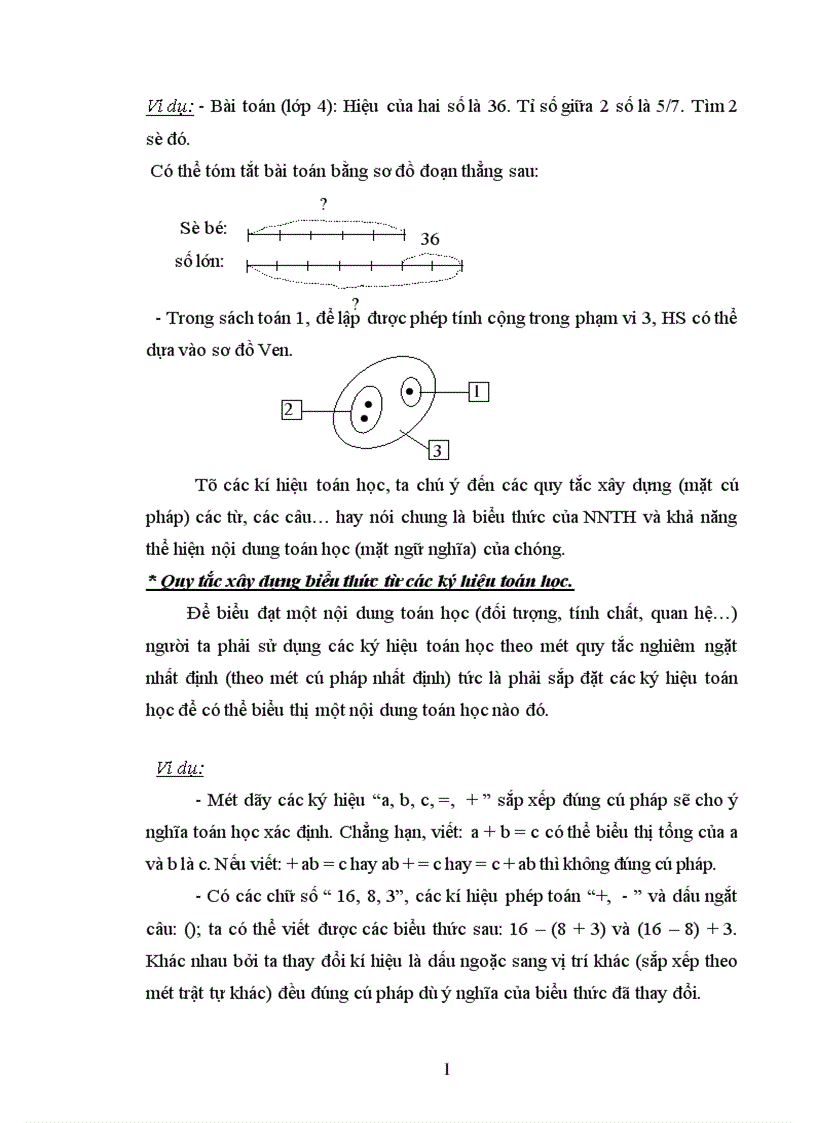 image for page Hình thành và rèn luyện ngôn ngữ toán học trong dạy học môn toán lớp 1 1